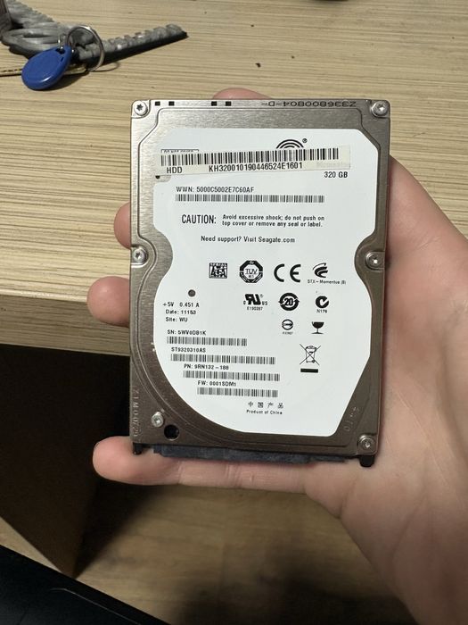 Диск 320 гиг рабочий
