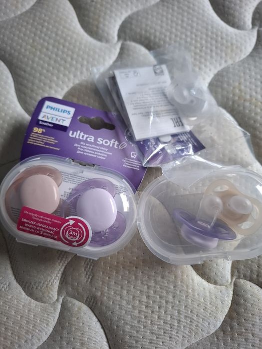 Smoczki philips avent nowe 5 szt w cenie 2