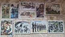 Wklejki z papierosów iii rzesza wehrmacht