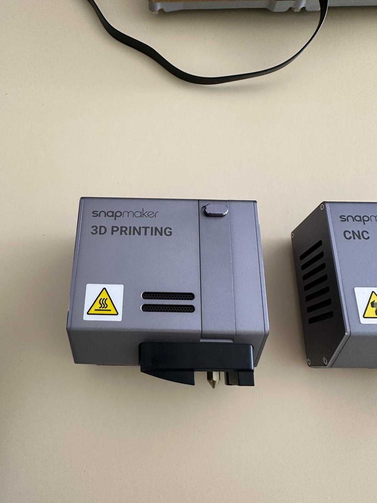 SNAPMAKER 2.0 250T c/ Enclosure (3D print, Laser, CNC) + Acessórios