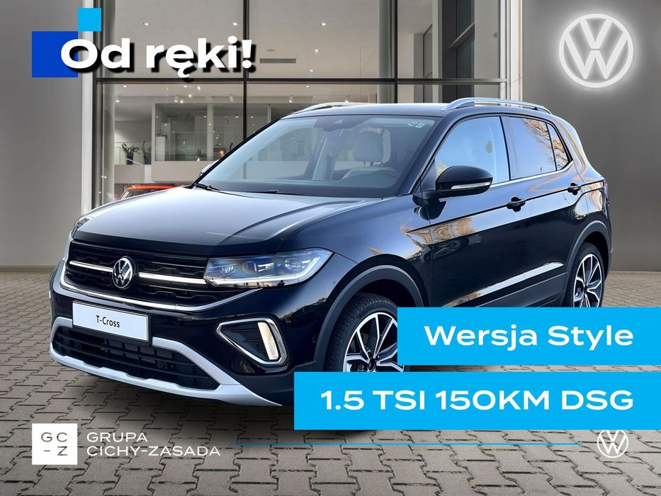 Volkswagen T-Cross DOSTĘPNY OD RĘKI T-Cross Style 1.5 TSI 150 KM DSG, 7-stopniowa