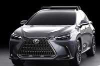 Belki dachowe na relingi LEXUS NX oryginalne stan BDB do bagażnika