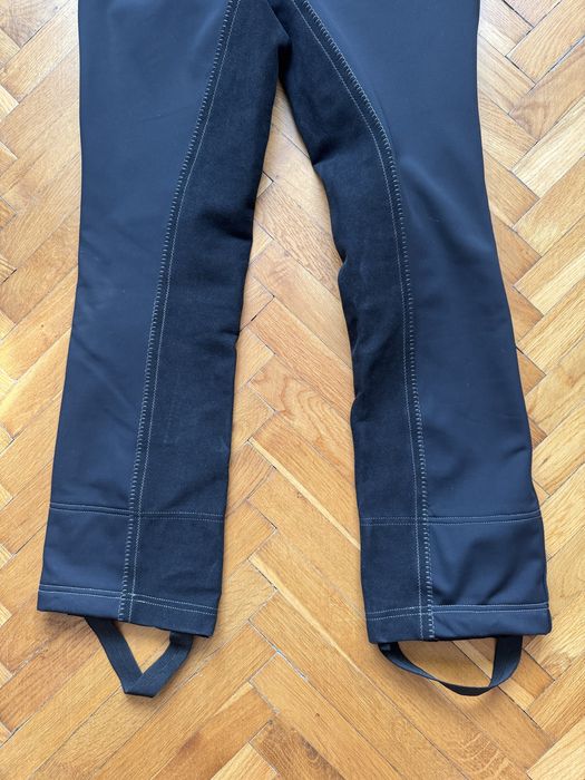 Busse bryczesy do jazdy konnej XXL 44 czarne jodhpur zimowe termiczne