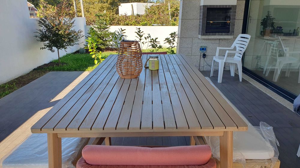 Mesa Jantar Kaela Sklum, Acácia – NOVA (3 meses)