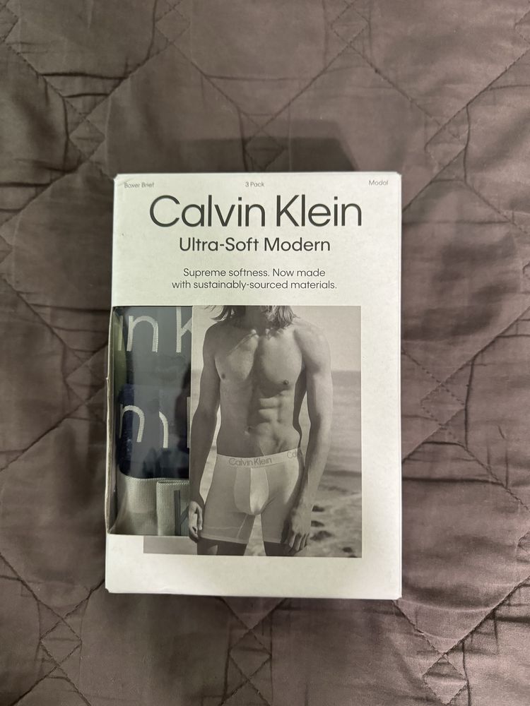 Боксери Calvin Klein Men's Ultra Soft Modern Modal Boxer Brief, L