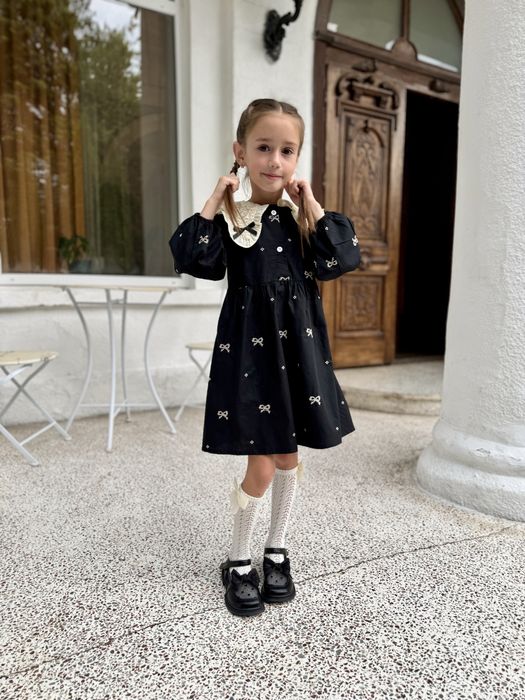 Плаття з комірцем, платтячко, сукня 1,2,3,4,5,6,7 років