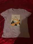 T shirt koszulka  m Reserved szara nadruk