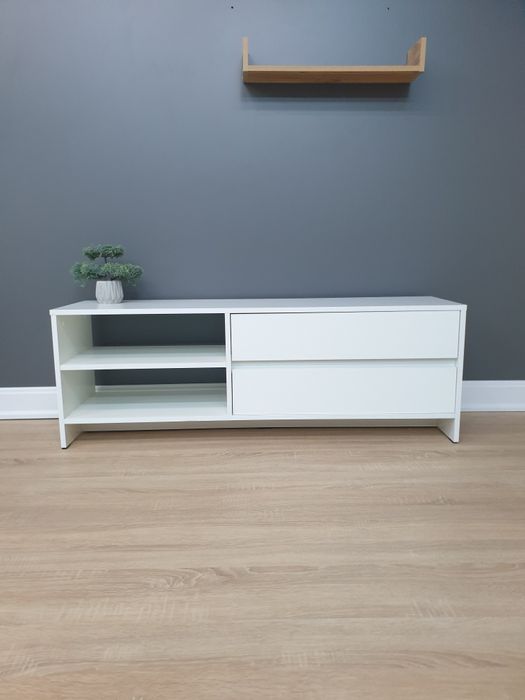 Комод на дві шухляди "Бескид130".Тумба під ТВ.Меблі для вітальні.ЛДСП.