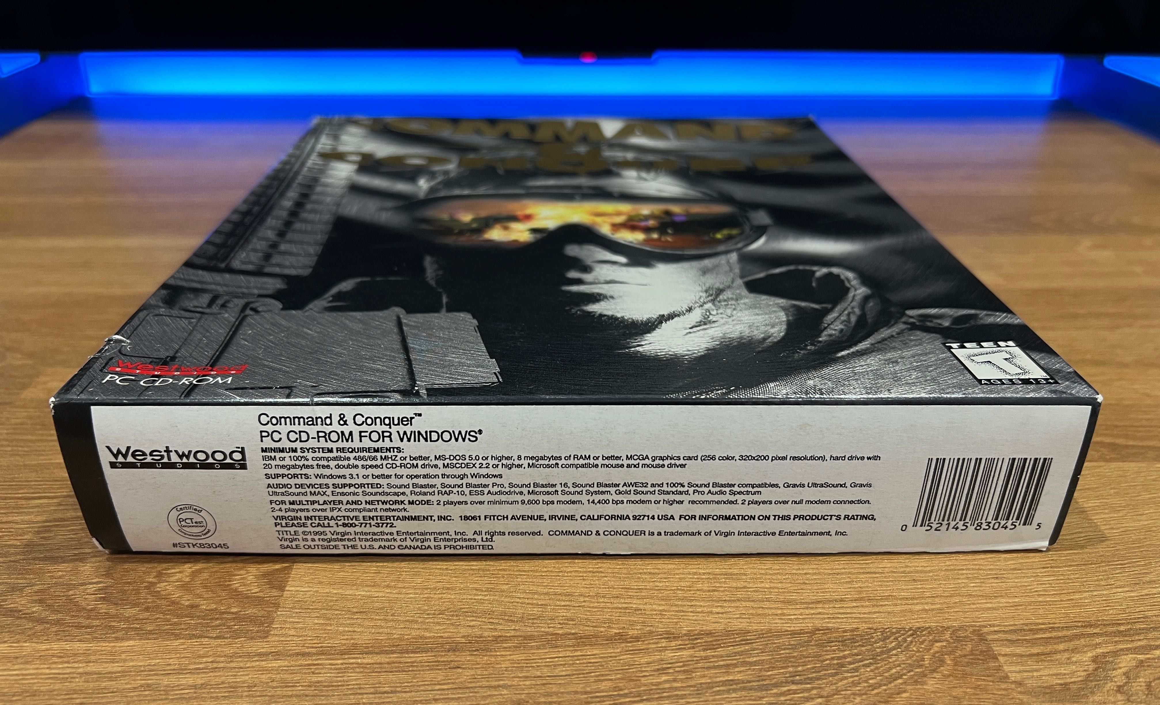 Command & Conquer 1 (PC EN 1995) BIG BOX premierowe wydanie USA