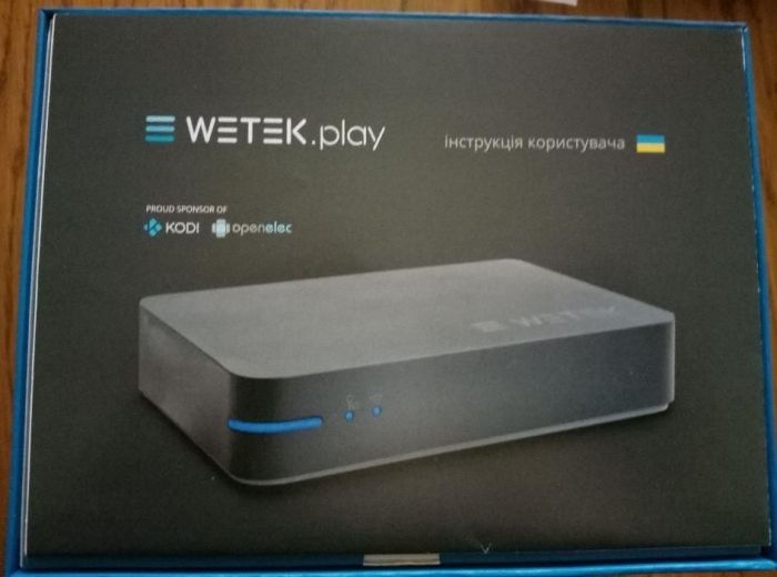 МультиМедиа плеер WeTek.Play HD Wi-Fi смарт приставка.