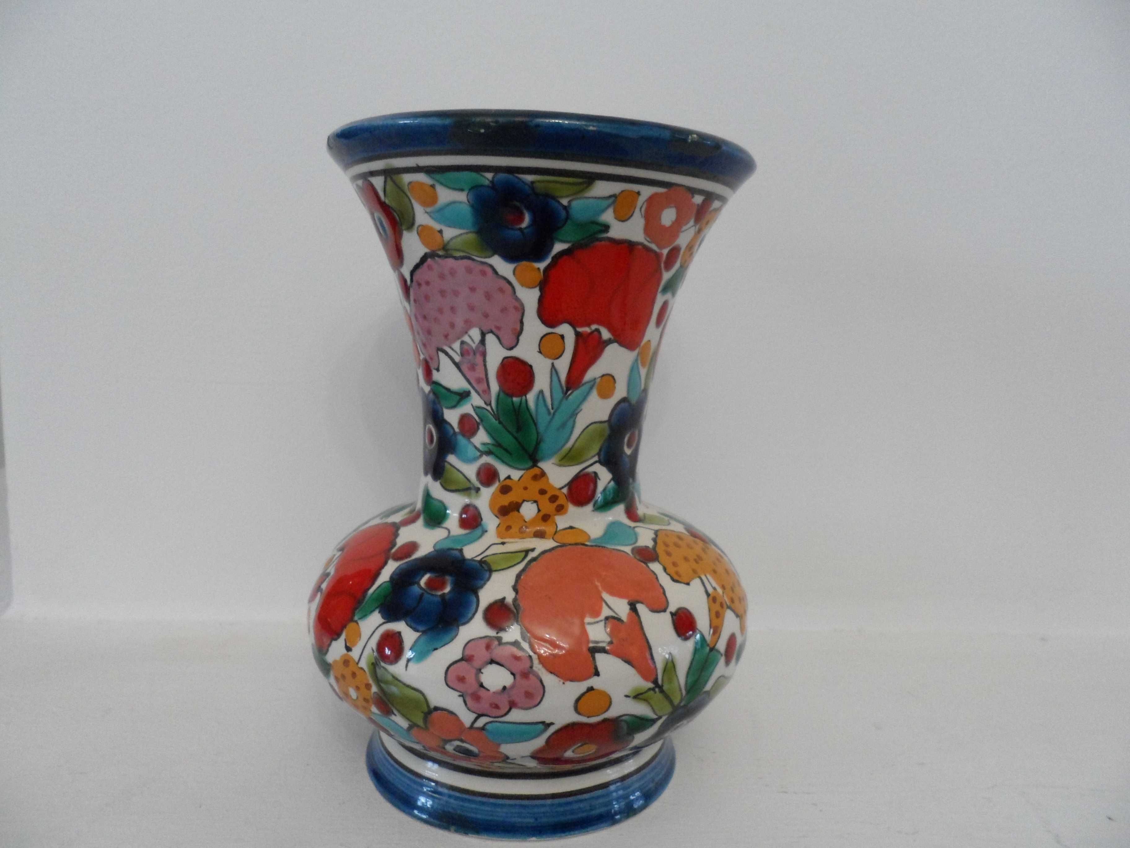 wazon z Tunezji ceramika ręcznie malowany