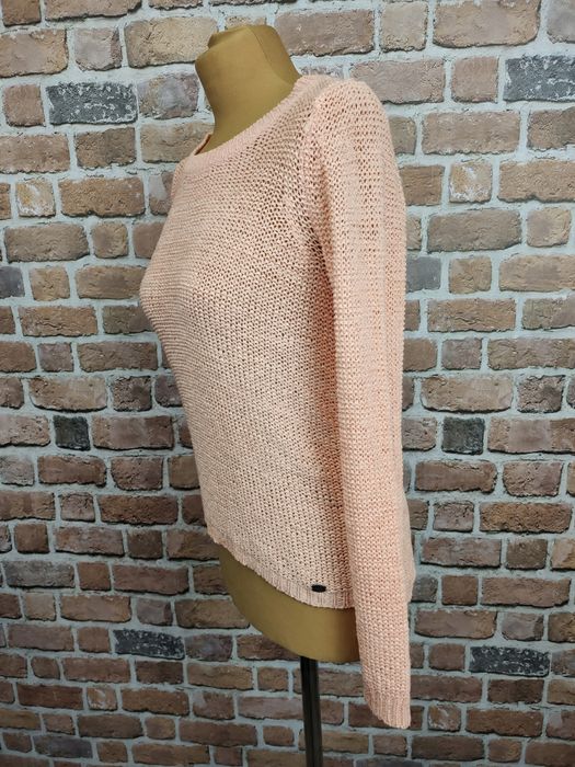 Only brzoskwiniowy luźny sweter damski rozm xs