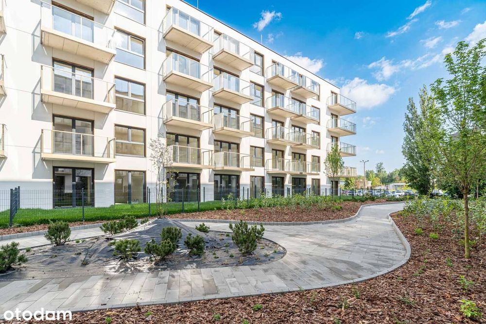 Nowe 2-pokojowe mieszkanie z 2 balkonami Paderewskiego Centrum 3 Stawy