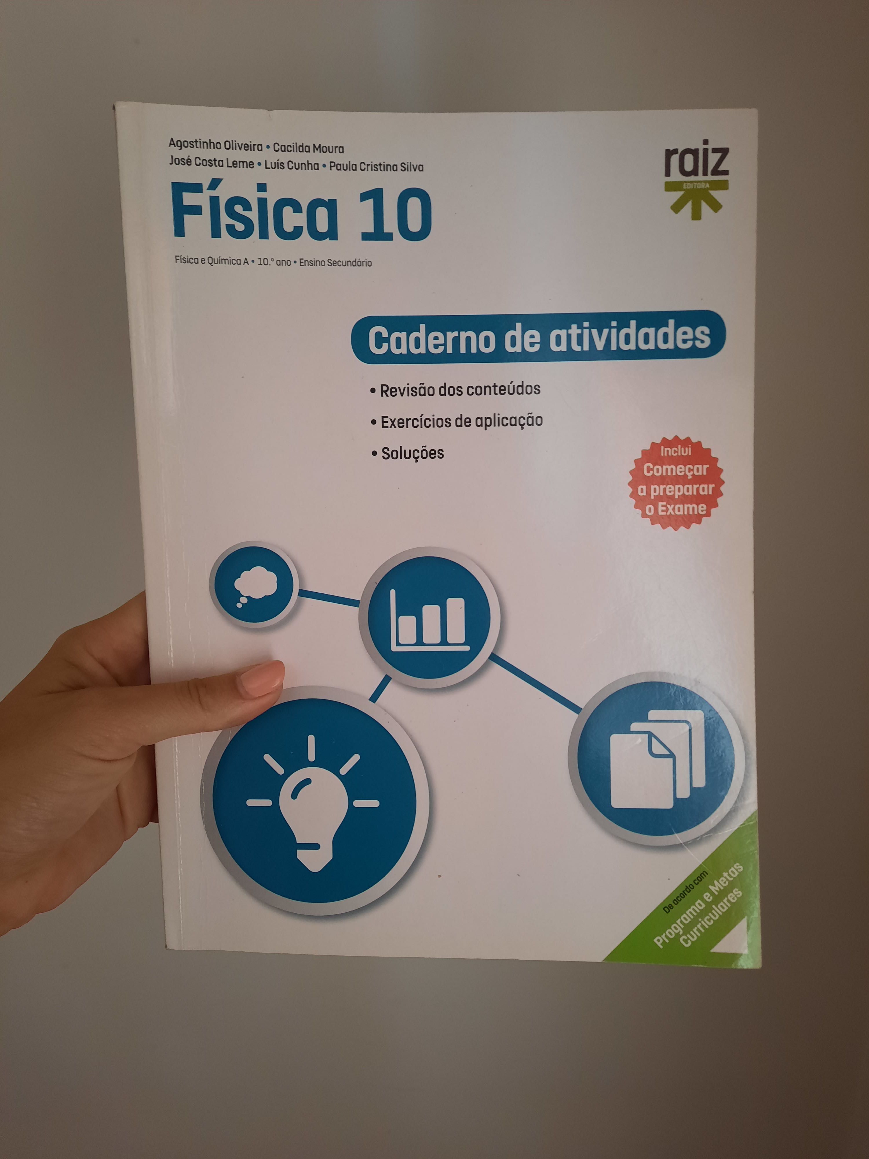 Caderno de Atividades Física 10