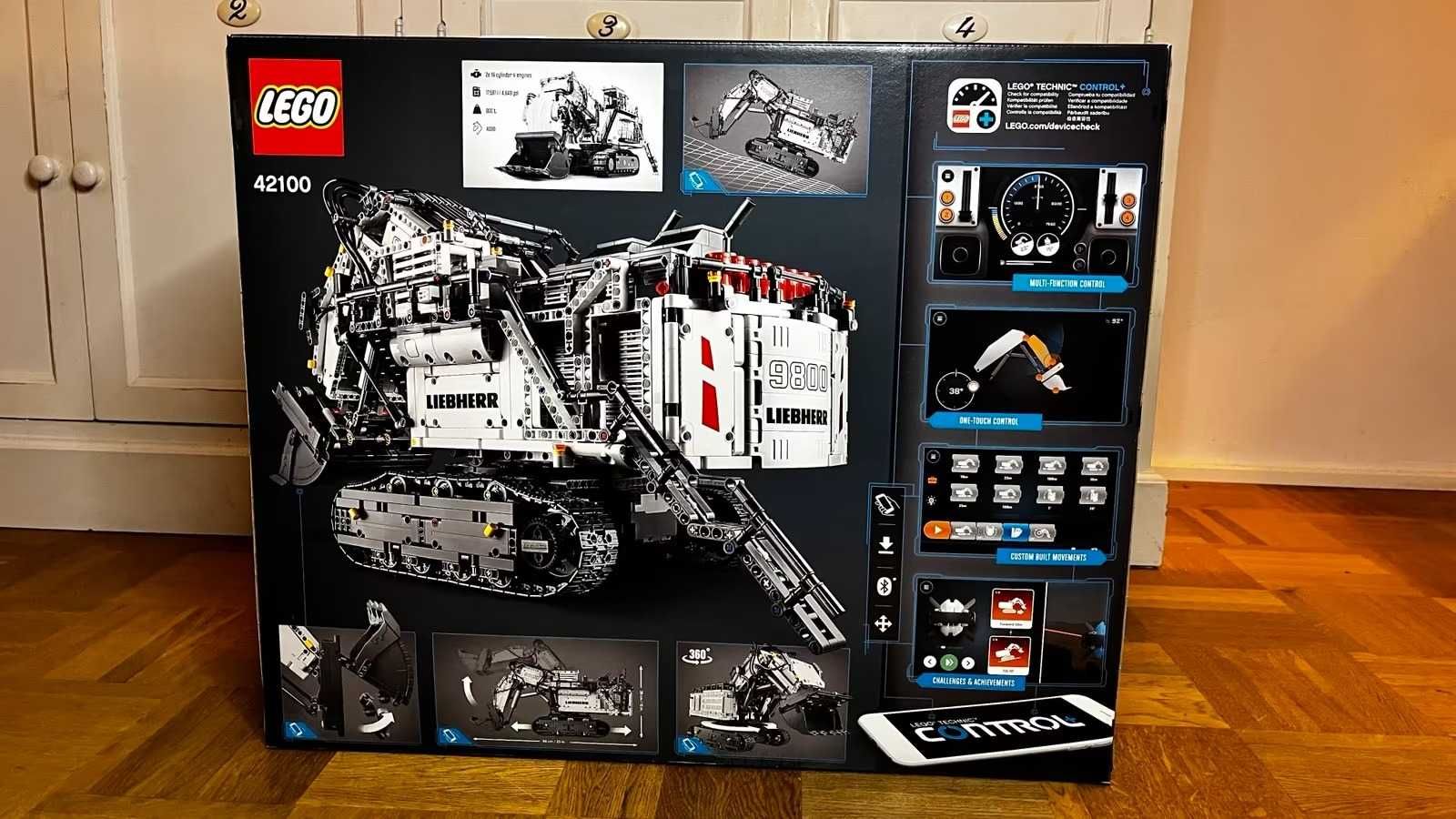 Klocki LEGO Technic 42100 Koparka Liebherr R 9800