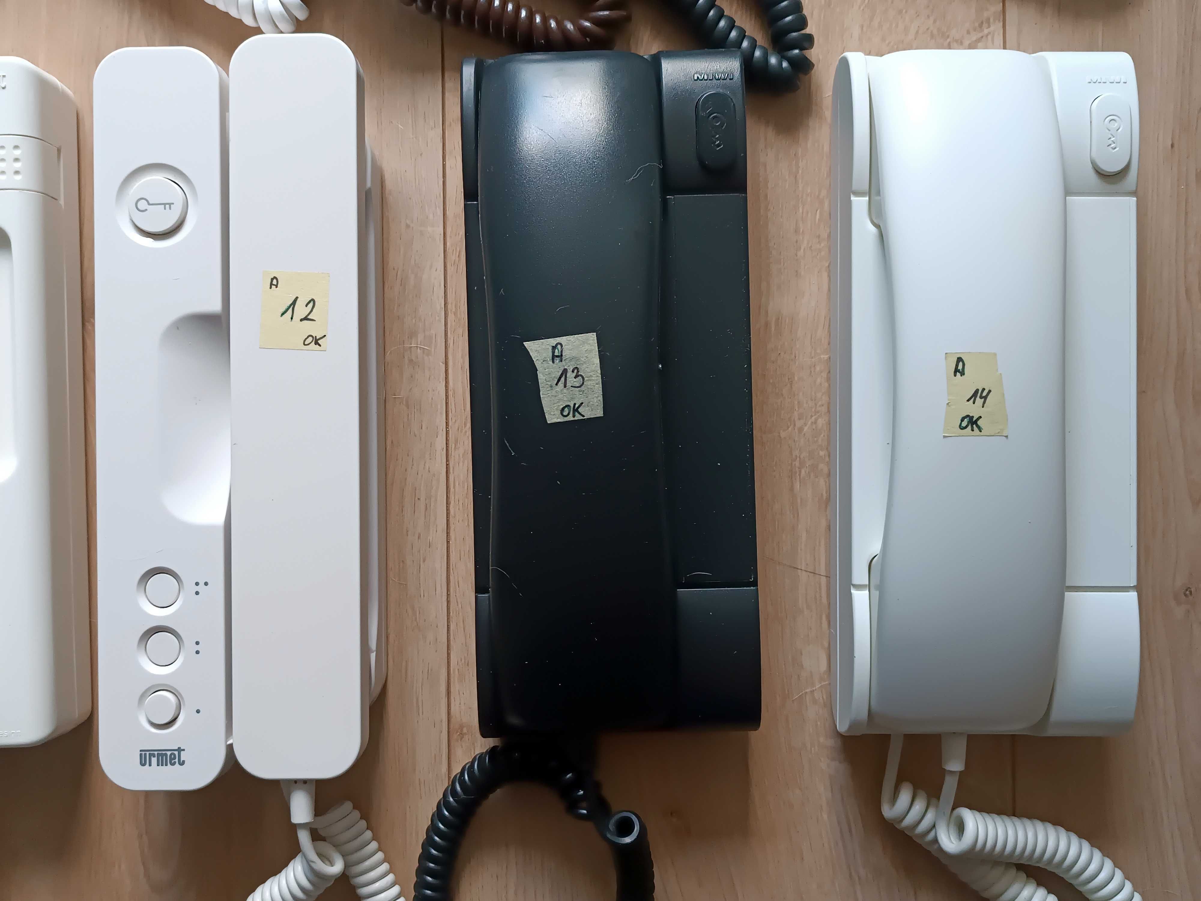 unifon, słuchawka domofonu analogowa (4-6 cio przewodowa), z demontażu