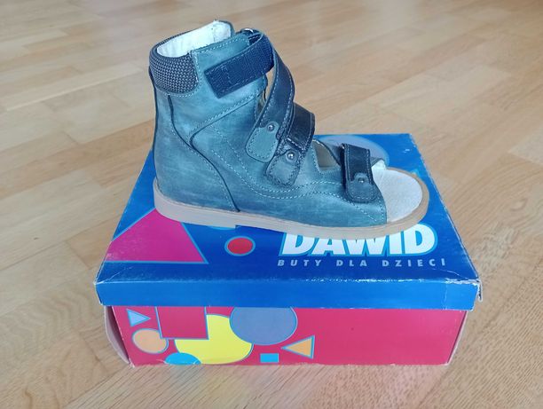 Buty profilaktyczne skórzane dziecięce DAWID rozmiar 32