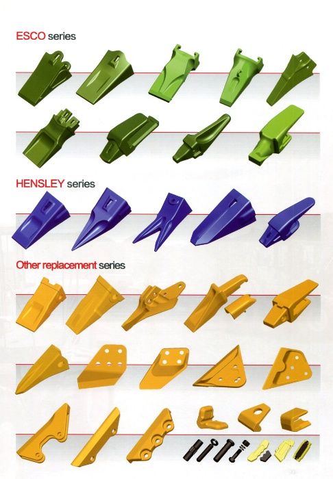 Коронка ковша зуб ковша адаптер ковша екскаватора, зуби  навантажувач