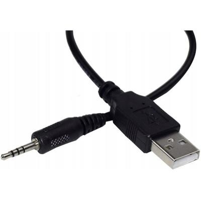 Kabel USB 2.0 do Mini Jack 3.5mm Aux 60cm