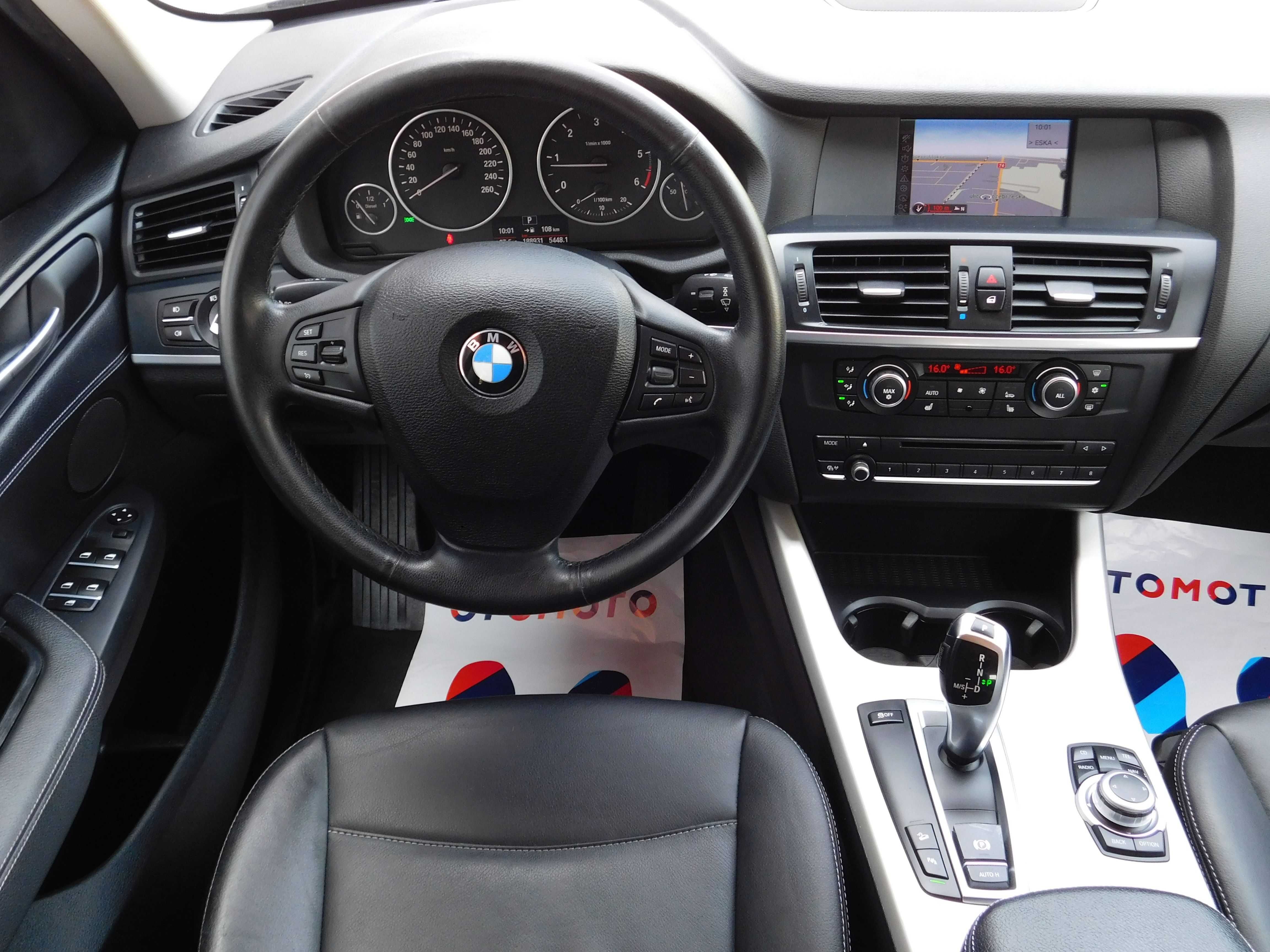 BMW X3**XDRIVE**2.0D**163KM**Navi**Panorama**Skóry**Automat