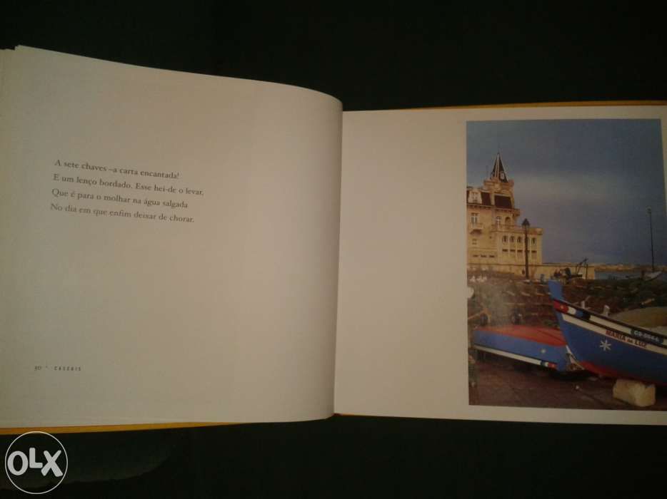 Arte fotográfica,livro com fotos de Cascais,Estoril e Sintra.