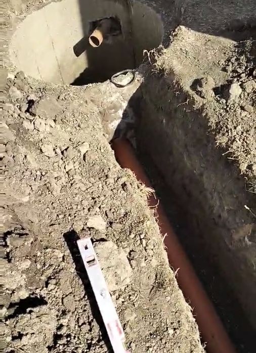 Копка сливных ям, канализация, водопровод в Измаиле