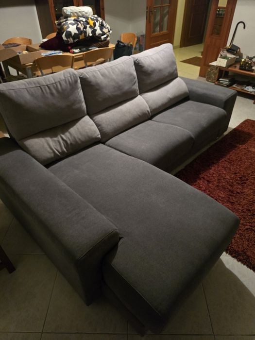 Sofa com chaise longe