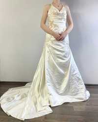 Oryginalna autentyczna piękna suknia  ślubna vintage Pronovias klasyk