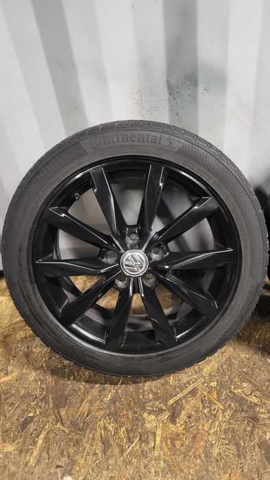 Alufelgi VW Dijon 17" 5x112 z oponami 205/50 R17 Golf 7 6 GTI Touran