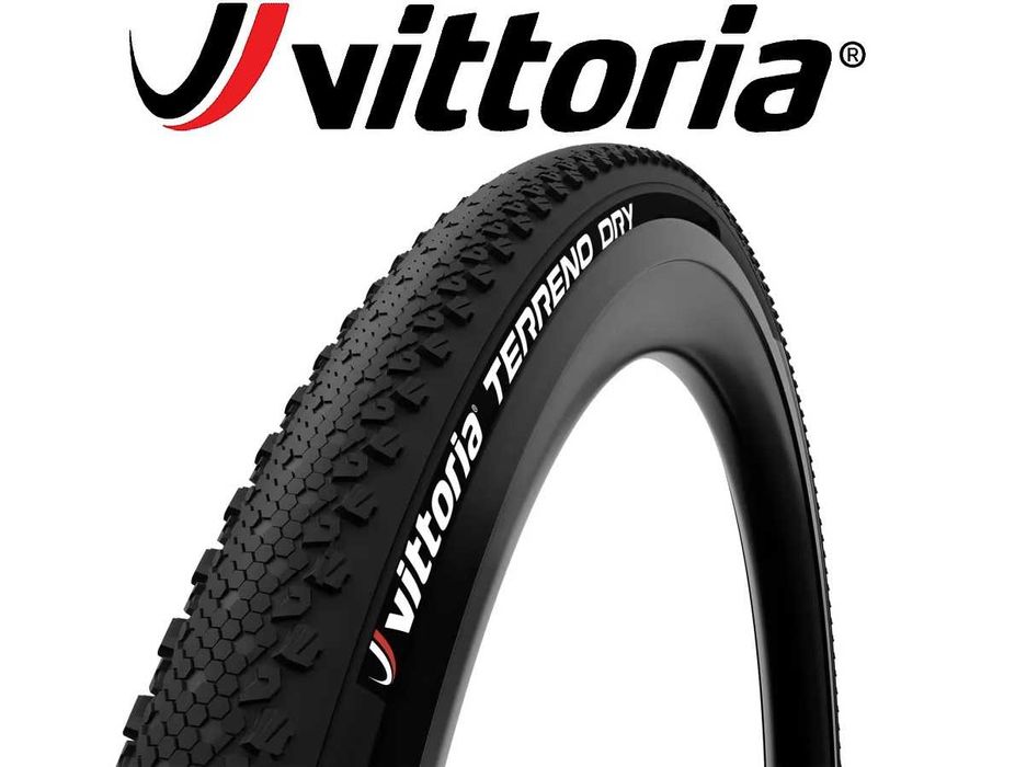 8 * -60% NOWA opona zwijana GRAVEL 40mm VITTORIA Terreno Dry 28" 29"