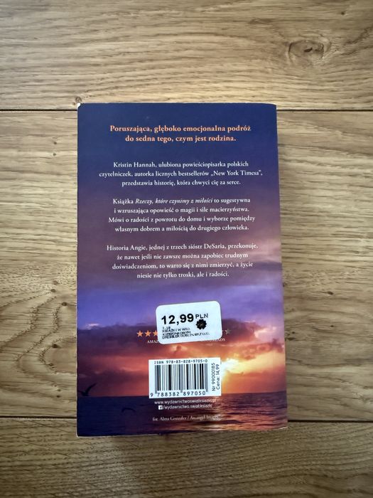 Kristin Hannah „Rzeczy ktore czynimy z milosci”