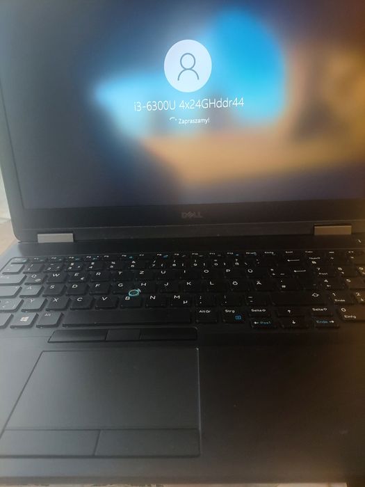 Dell Latitude E5540  ekran 15,6" cpu i5-4300U 4x1,9GHz SPRAWNY