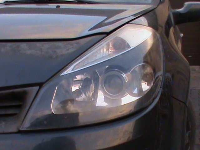Renault Clio 3 Lampy  maska błotnik lewy  drzwi Lakieru Teb66