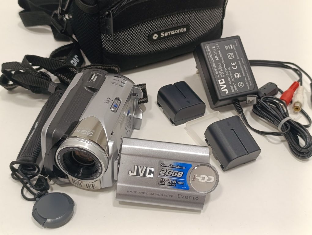 Kamera cyfrowa JVC EVERIO gz-mg21e SD zoom x32 retro vintage jak NOWA