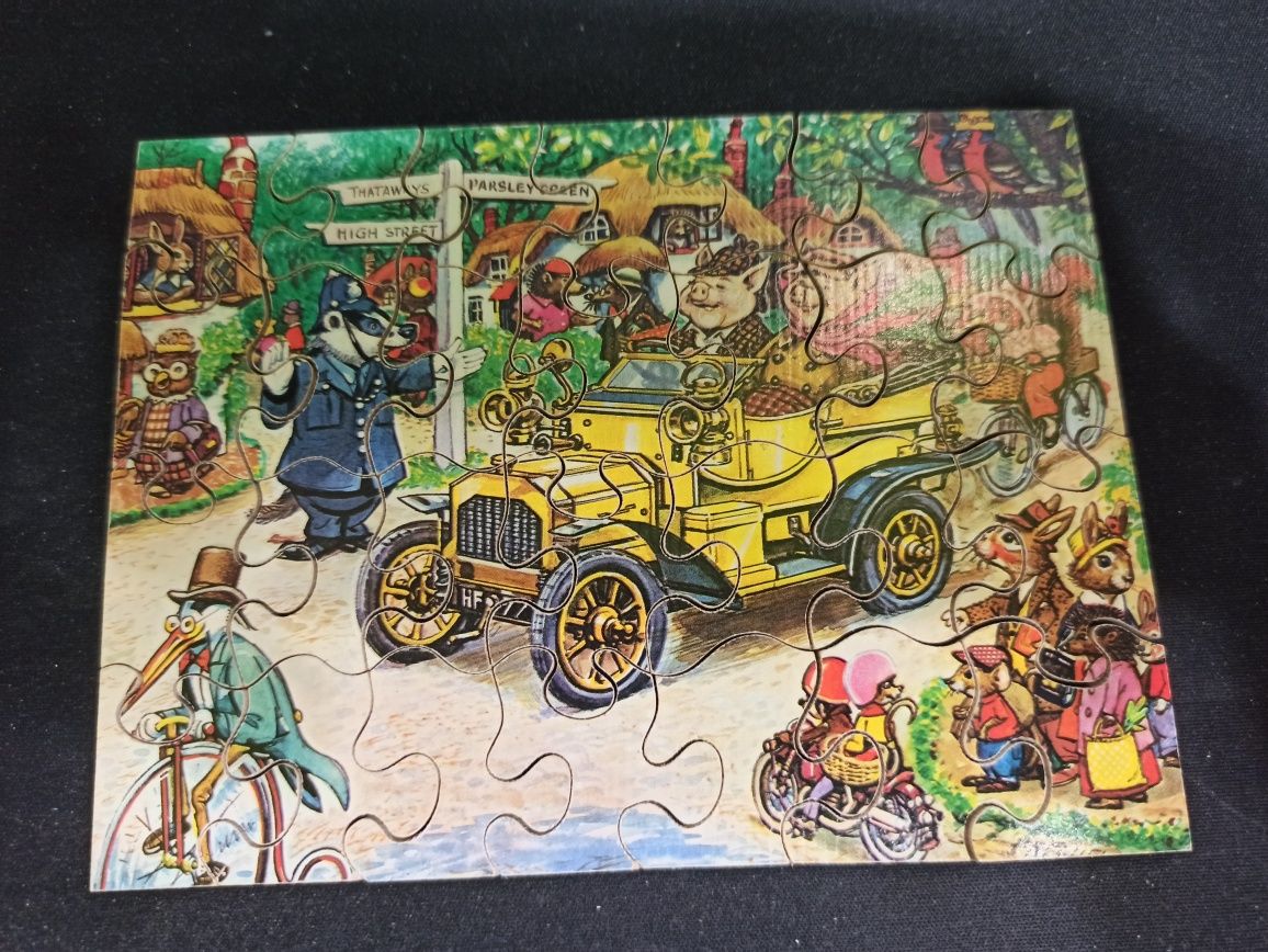 Puzzle drewniane, puzzle wood jig saw 30 elementów