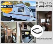 Weinsberg CaraOne 550QDK HOT  DMC 1600 kg ! Specjalna Edycja HOT ! Rok modelowy 2025 !