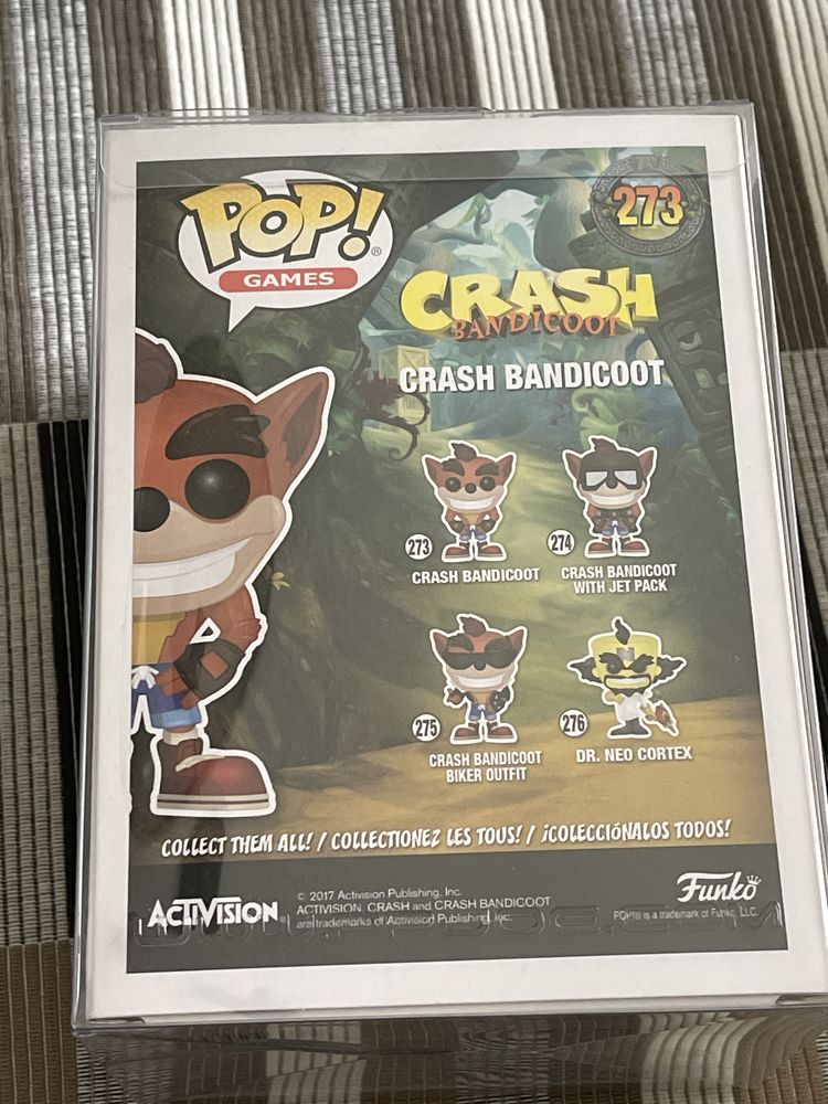 Funko PoP - Crash Bandicoot (chaze edition)