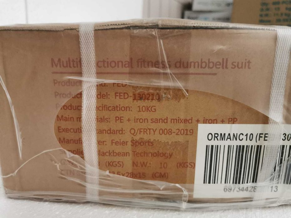 Kit de pesos e halteres Xiaomi 10KG NOVOS