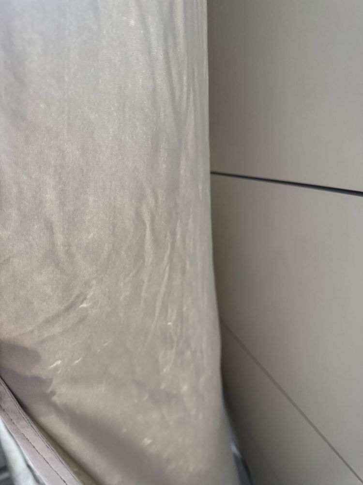 3 Cortinados pele de pessego