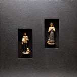 Fantástico Quadro Pastorinhos Jacinta e Francisco