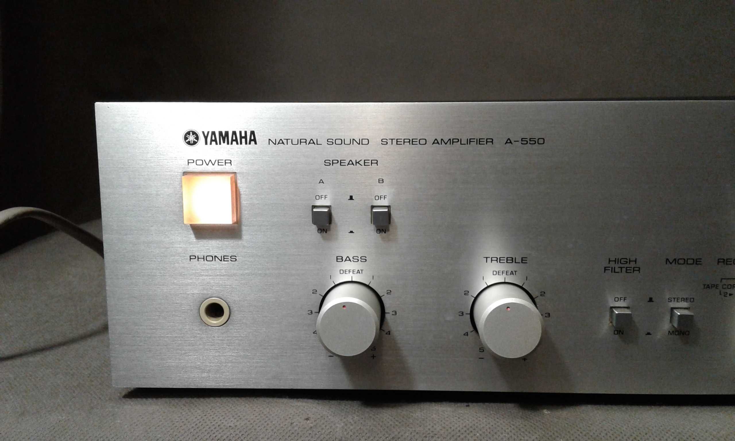 YAMAHA A-550,wzmacniacz stereo