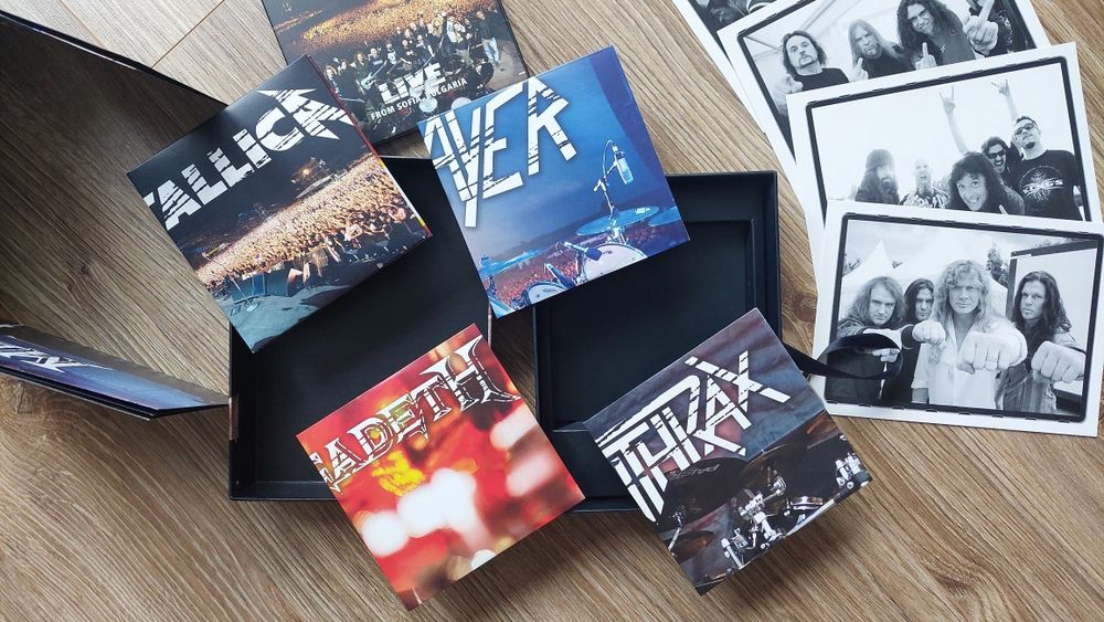 Metallica Slayer Big Four Live Sofia Bulgaria - BOX - Sonisphere DVD