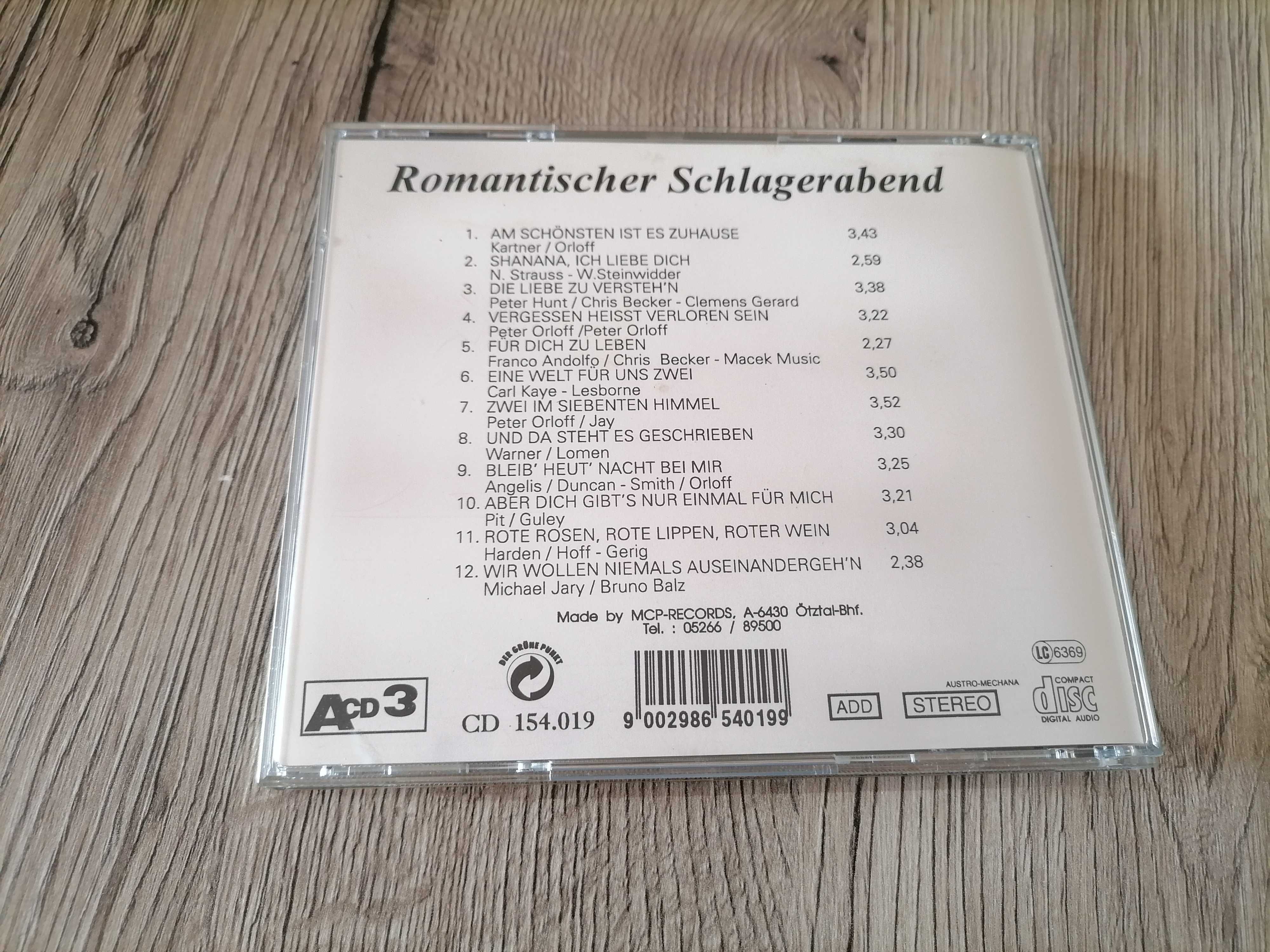 Peter Orloff, Elfi Graf, Bernd Clüver – Schlager Romantic CD