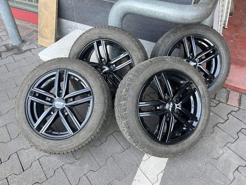 Koła 5x112 Felgi ATS + opony zimowe 205/55 R16 – komplet 4 szt ,