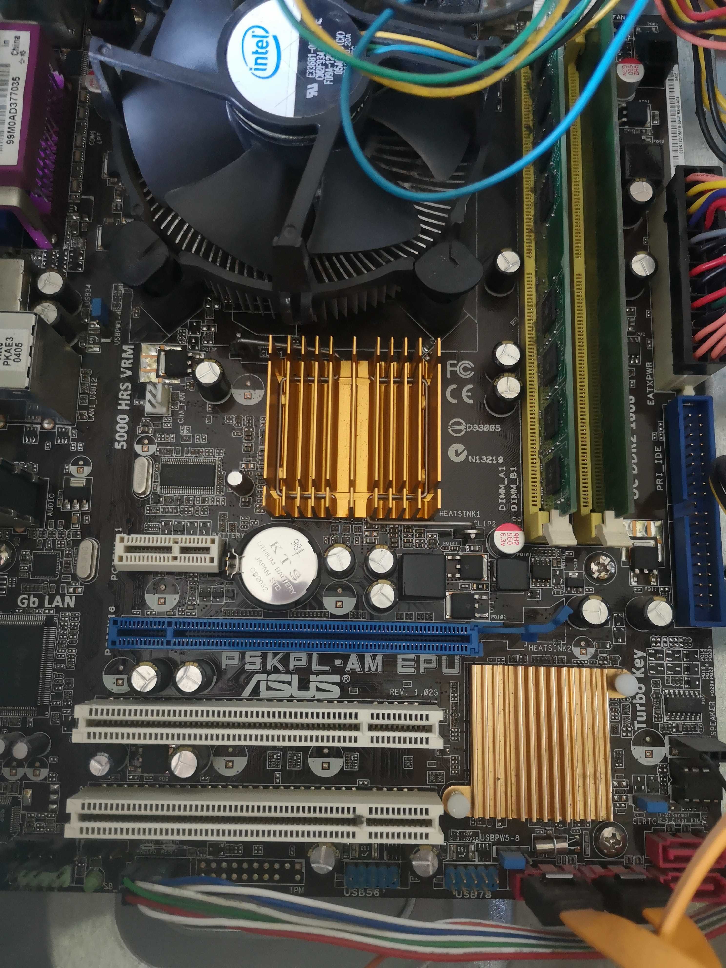 komputer pc, 4gb ram, zasilacz, napęd cd