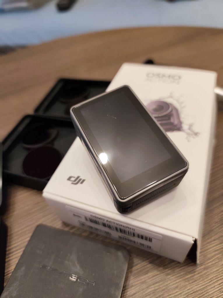 DJI Osmo Action 1 + filtry ND/PL + filtr diving  + ładowarka i bateria