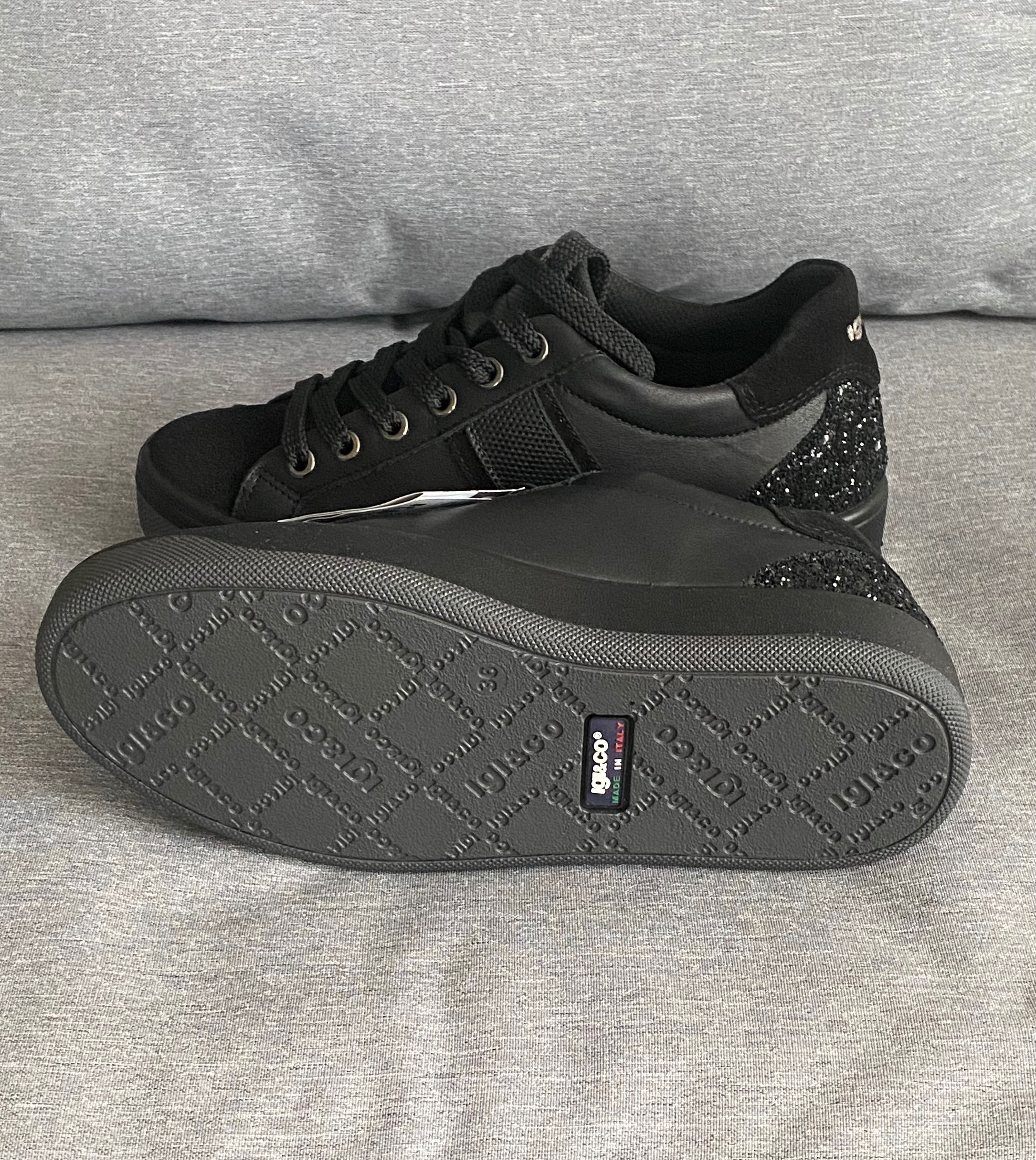 Sneakersy IGI&CO czarne 36