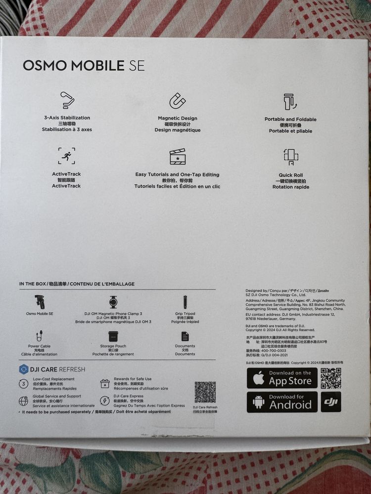 Gimbal DJI Osmo Mobile SE