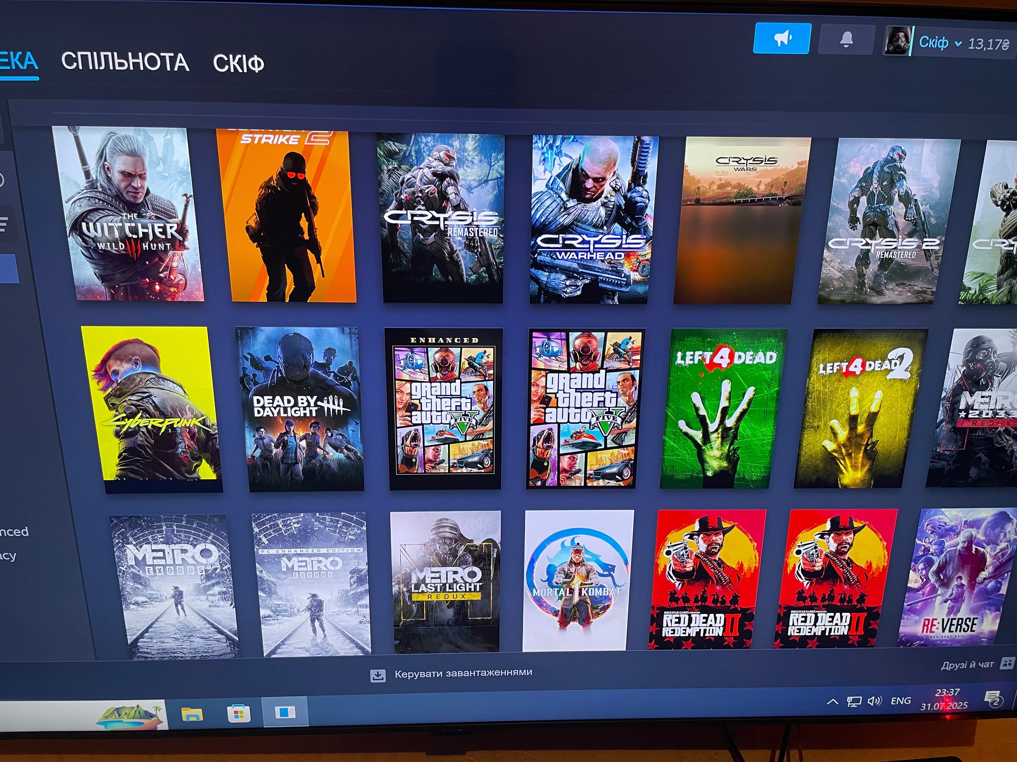 Продам аккаунт Steam