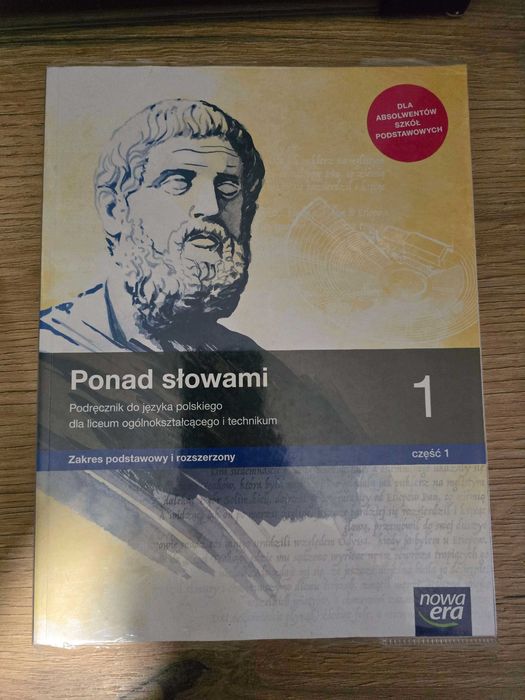 Ponad słowami 1 część 1 Język polski podstawowy i rozszerzony Nowa Era